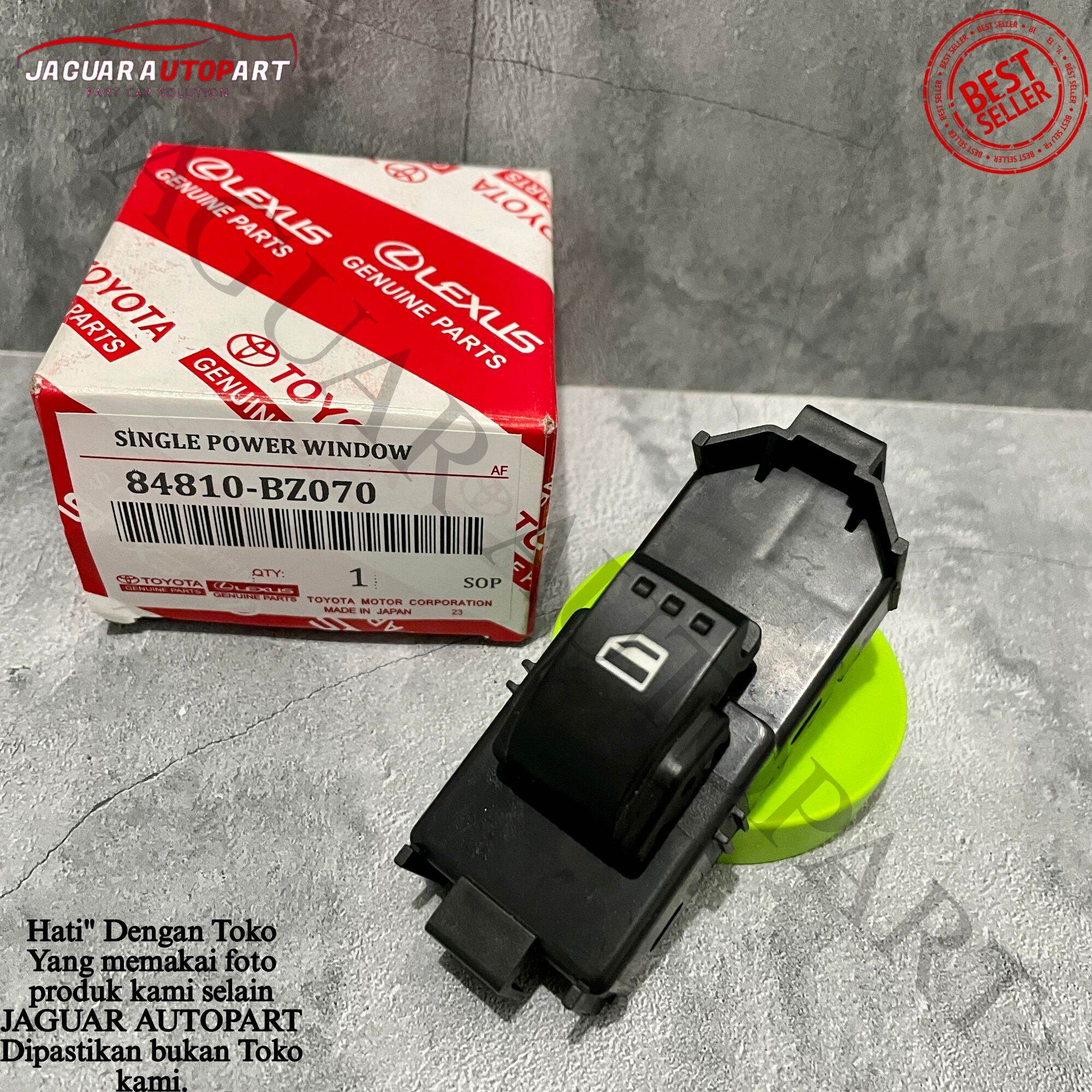 SWITCH SINGLE SAKLAR ANAK SAKLAR POWER WINDOW ALL NEW AVANZA / XENIA / VELOZ / RUSH / TERIOS / SIRION ORIGINAL Harga 65,000 rupiah*Gratis Ongkir