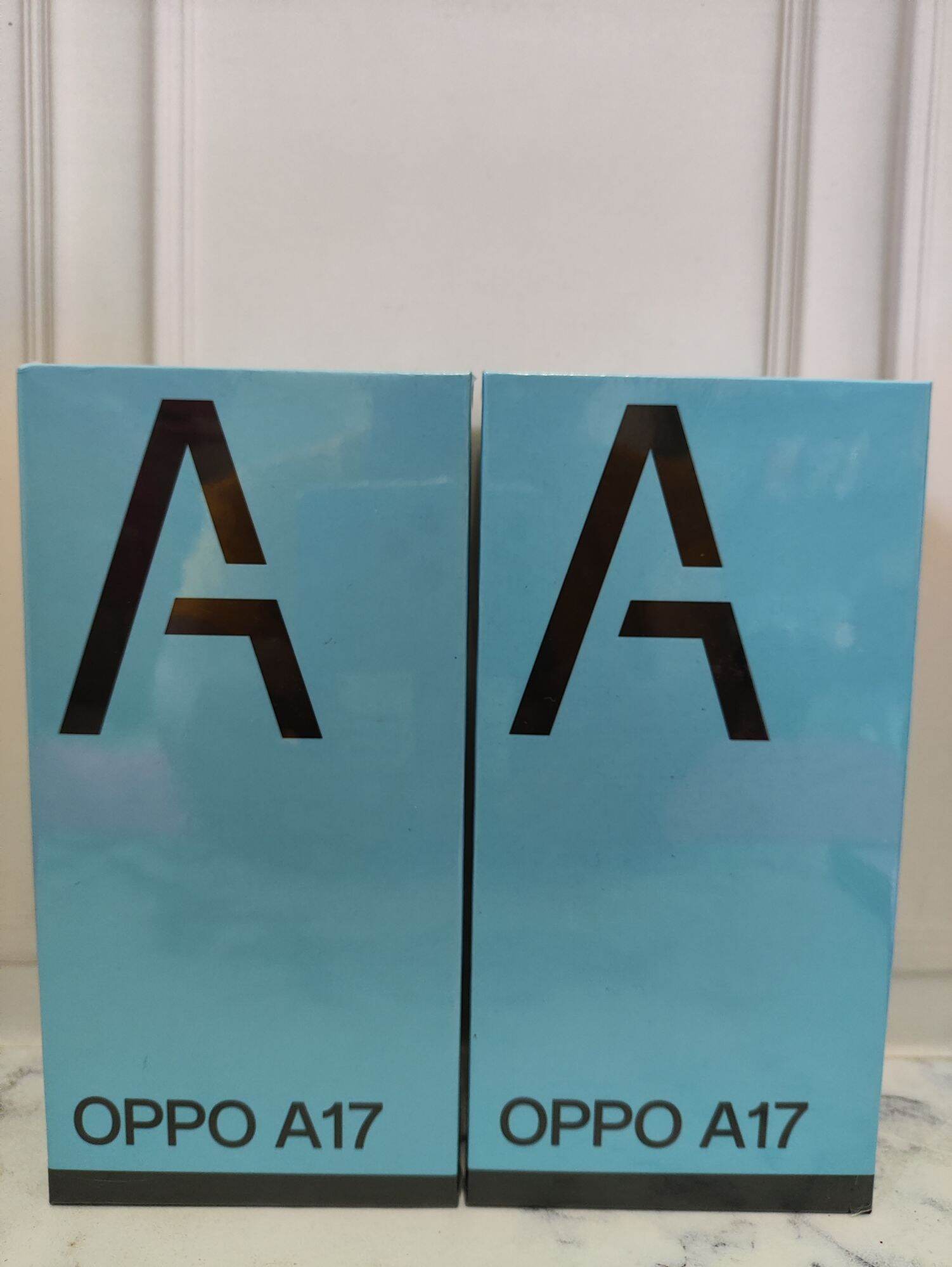 OPPO A17 RAM 4/64GB 50MP/5000MAH GARANSI RESMI Harga  1,599,000 Ringgit*Penghantaran Percuma