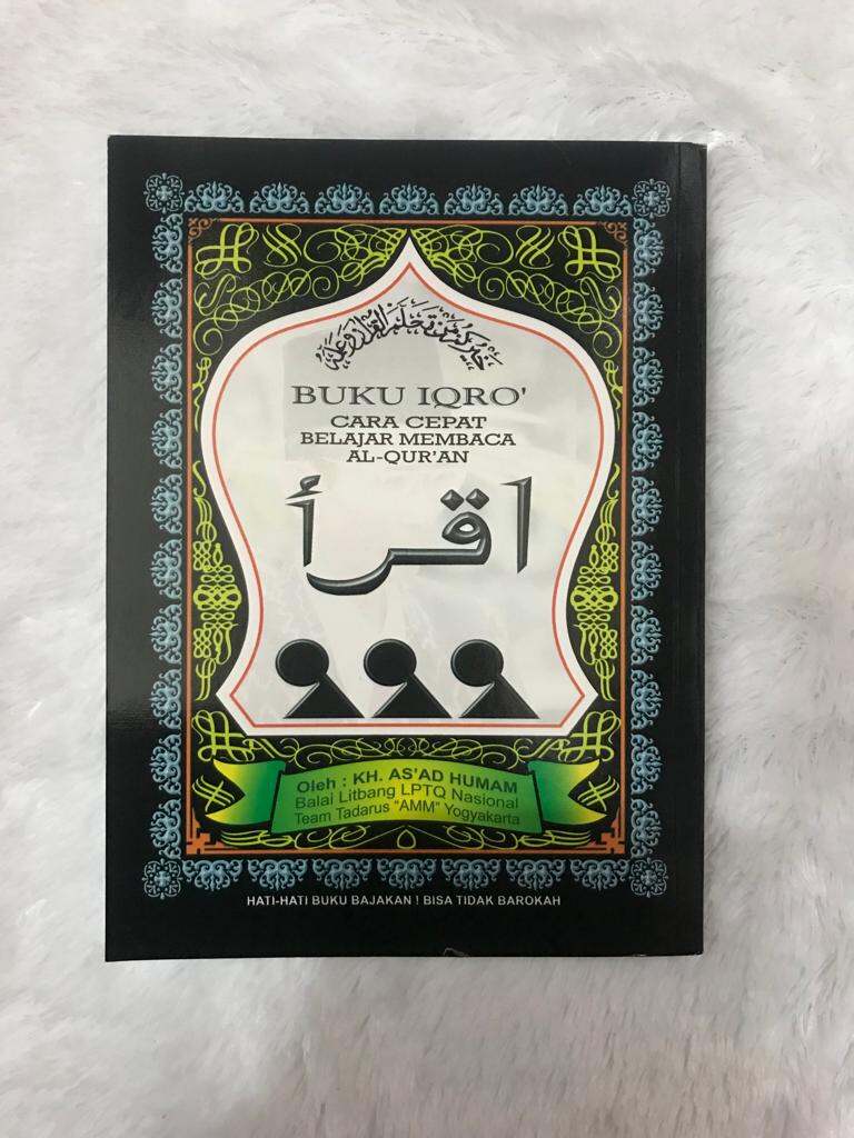 Buku Iqro Jilid 1 Sampai 6 Dengan Juz Amma Cara Cepat Baca Al Quran HVS ...