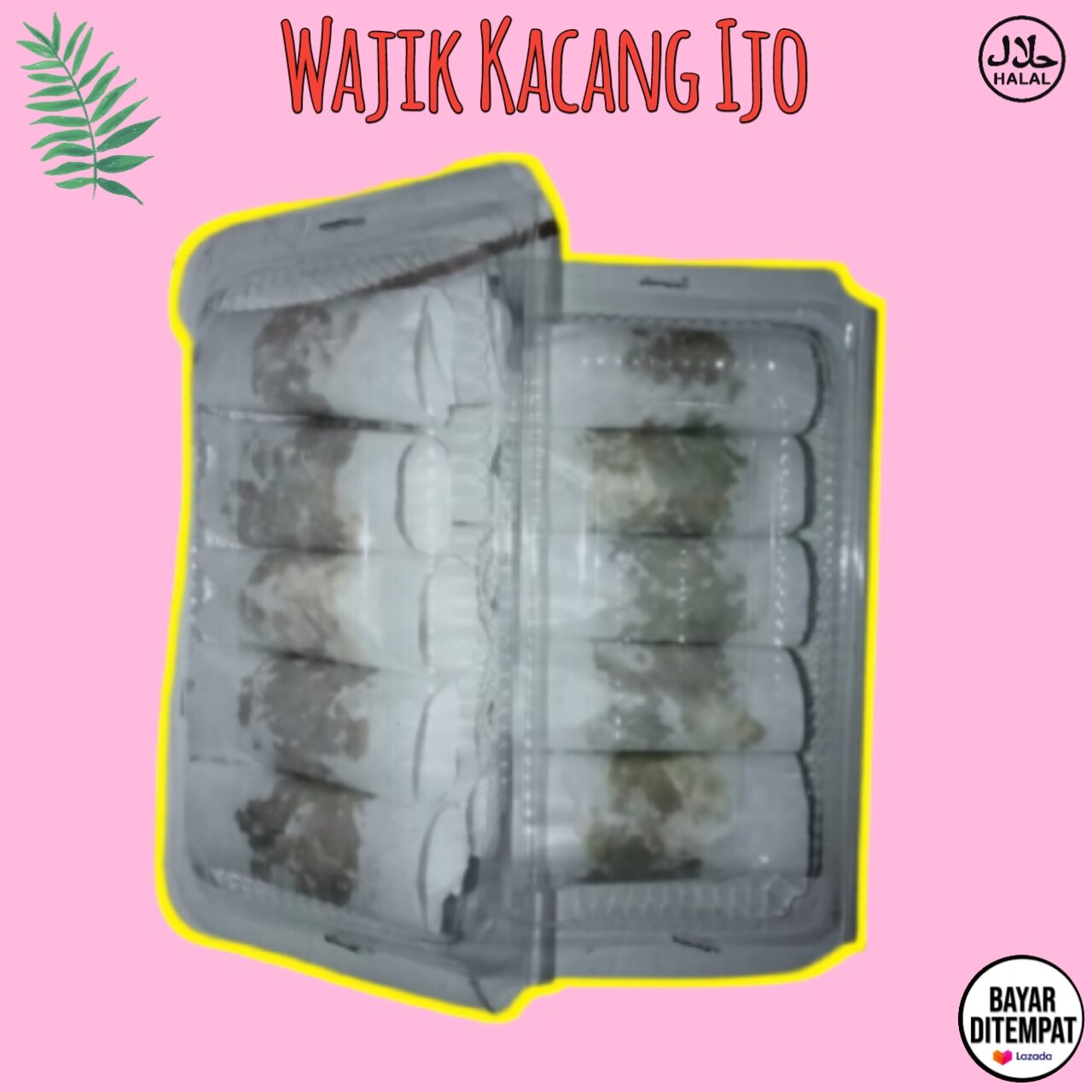 Wajik kacang ijo khas bandung cemilan tradisional oleh oleh bandung isi ...