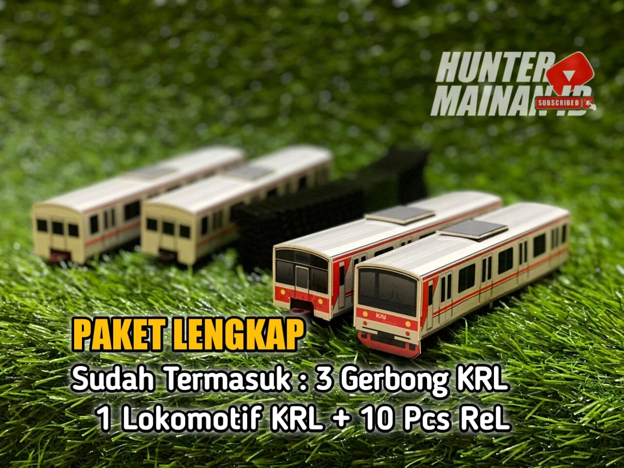 Paket Lengkap Kereta Api KRL Lazada Indonesia