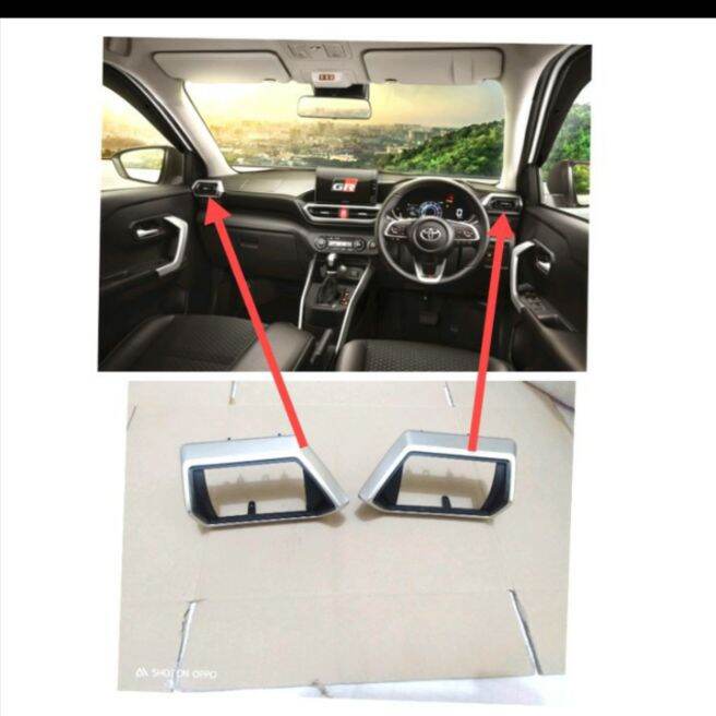 panel cover kisi kisi ac rocky dan raize bagian samping harga 1 set original Harga  135,000 Ringgit*Penghantaran Percuma