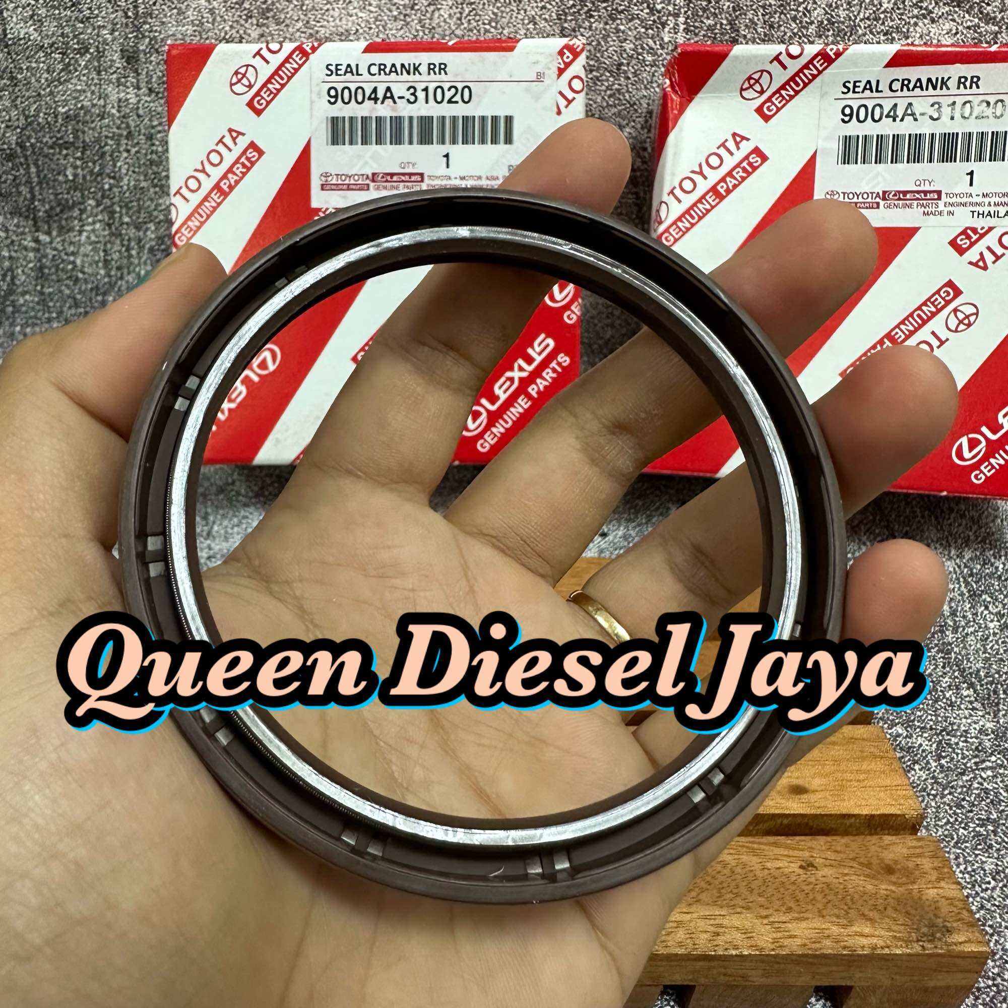 Seal Crankshaft Big Seal Krus As Belakang Toyota Avanza Xenia Rush