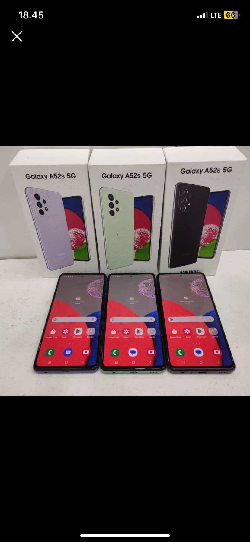 Samsung galaxy A52S Second Harga 4,000,000 rupiah*Gratis Ongkir