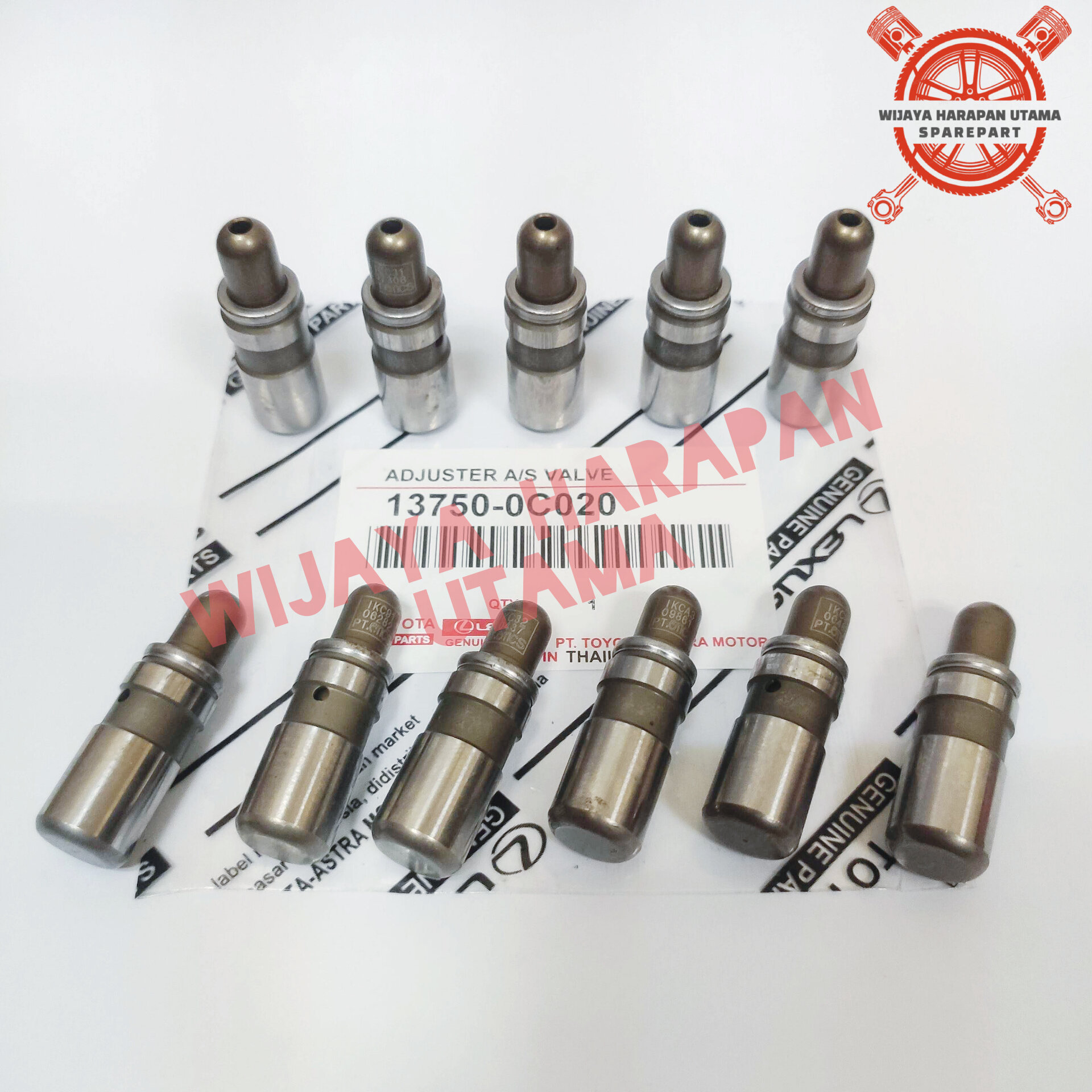 Ajuster valve adjuster settings trigger valve bullet valve Innova Fortuner Hilux gasoline thn 2004 - 2018 Harga 12,000 rupiah*Gratis Ongkir