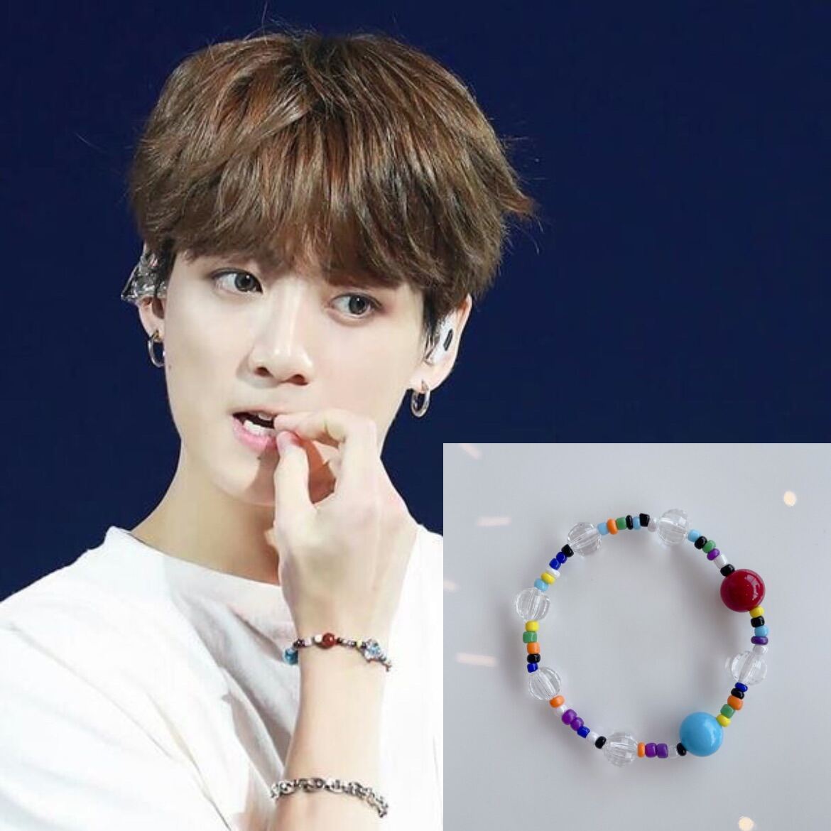 Gelang BTS Unicef Jungkook Seokjin Yoongi Jin Suga Bracelet Kpop Idol