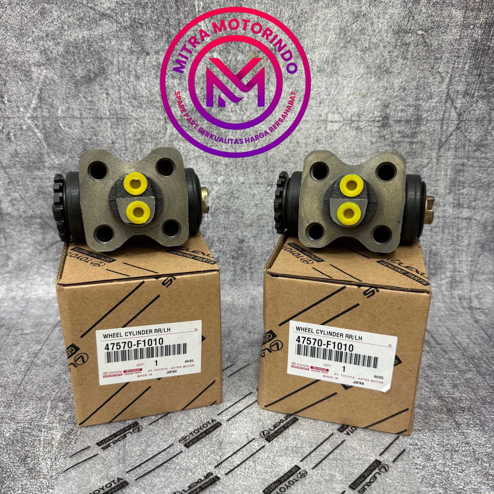 Wheel Cylinder Assy/Brake Tank/Brake Block Rear Left Non Nepel Dutro Ht130 X-Power (1Pcs) 47570-F1010 Harga  290,000 Ringgit*Penghantaran Percuma