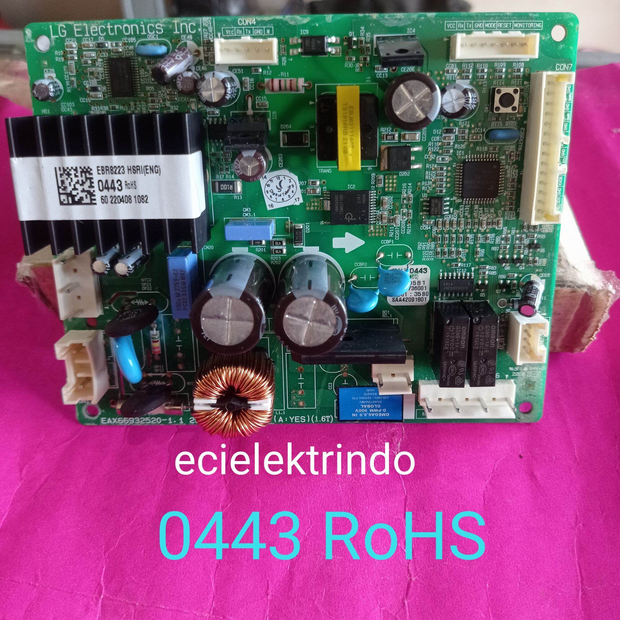 Modul Pcb Kulkas Lg Inverter Ebr Hsri Eng Rohs Produk Baru Lazada Indonesia