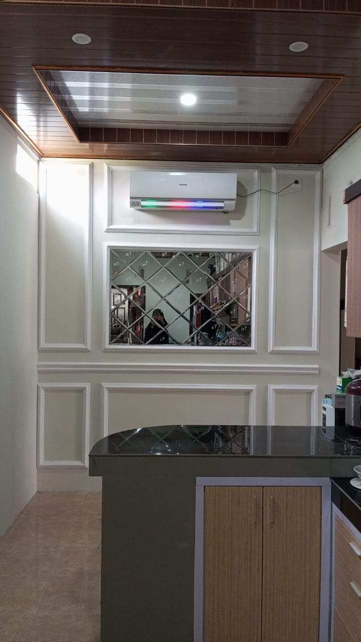custom 110x100 tebal 3 mili BEVEL 1cm ASLI kaca cermin free doubletape foam serta peti kayu cermin dinding cermin moulding cermin estetik cermin tempel tembok cermin bagus