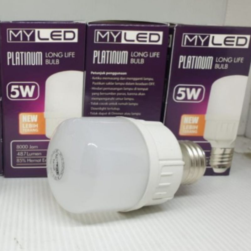 Lampu Led Myled Kapsul Platinum Lebih Terangproduk Resmi Dari Luby ...