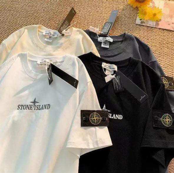 Beli Kaos Polos Logo Stone Island Casual Online Harga Terbaik