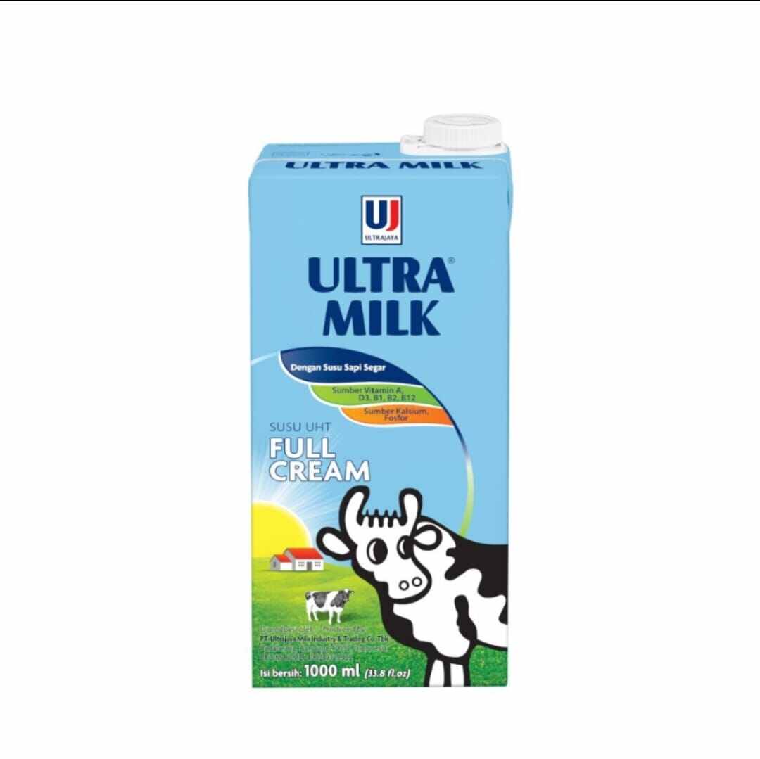 Susu UHT ultra milk full cream 1000ml Lazada Indonesia