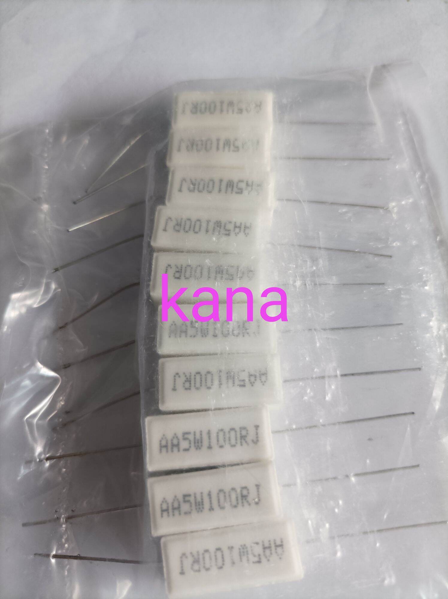 10 Pcs Resistor 5w 100 Ohm Lazada Indonesia