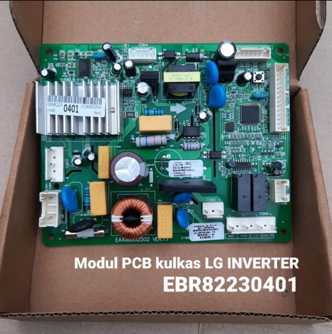 Modul PCB Kulkas LG INVERTER 2 PINTU GN-B185SQBB , GN-B185SQWH | Lazada ...