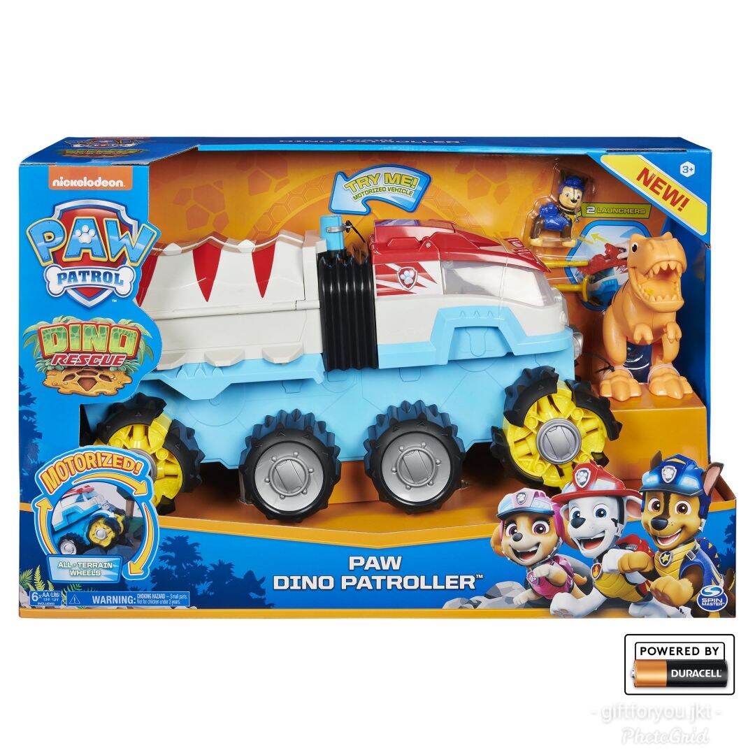 mainan paw patrol set