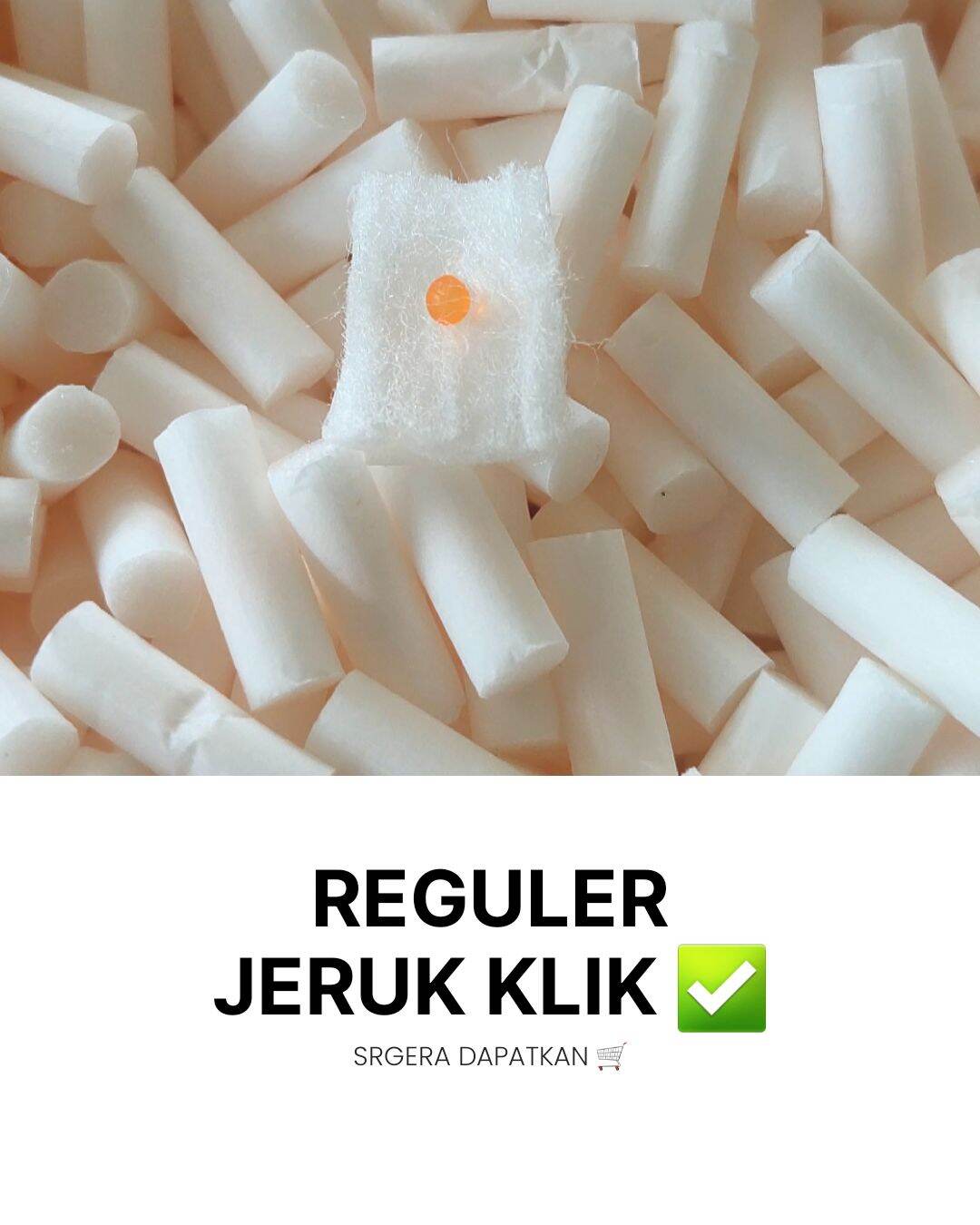 Berbagai Macam Gabus Busa Filter Reguler Ori 1kg