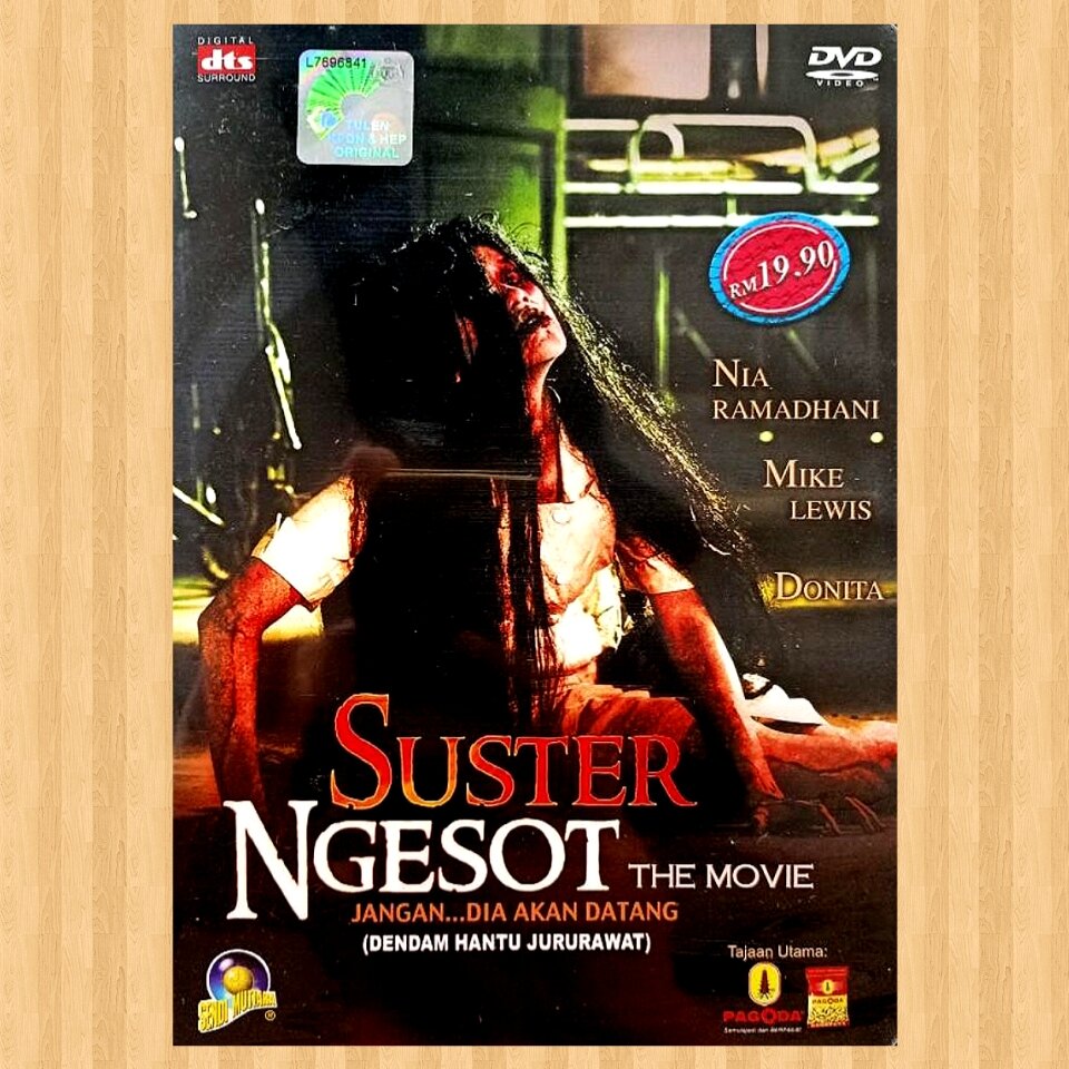 Kaset Dvd Film Suster Ngesot The Movie Kaset Dvd Film Horor Indonesia Terseram Kaset Dvd 