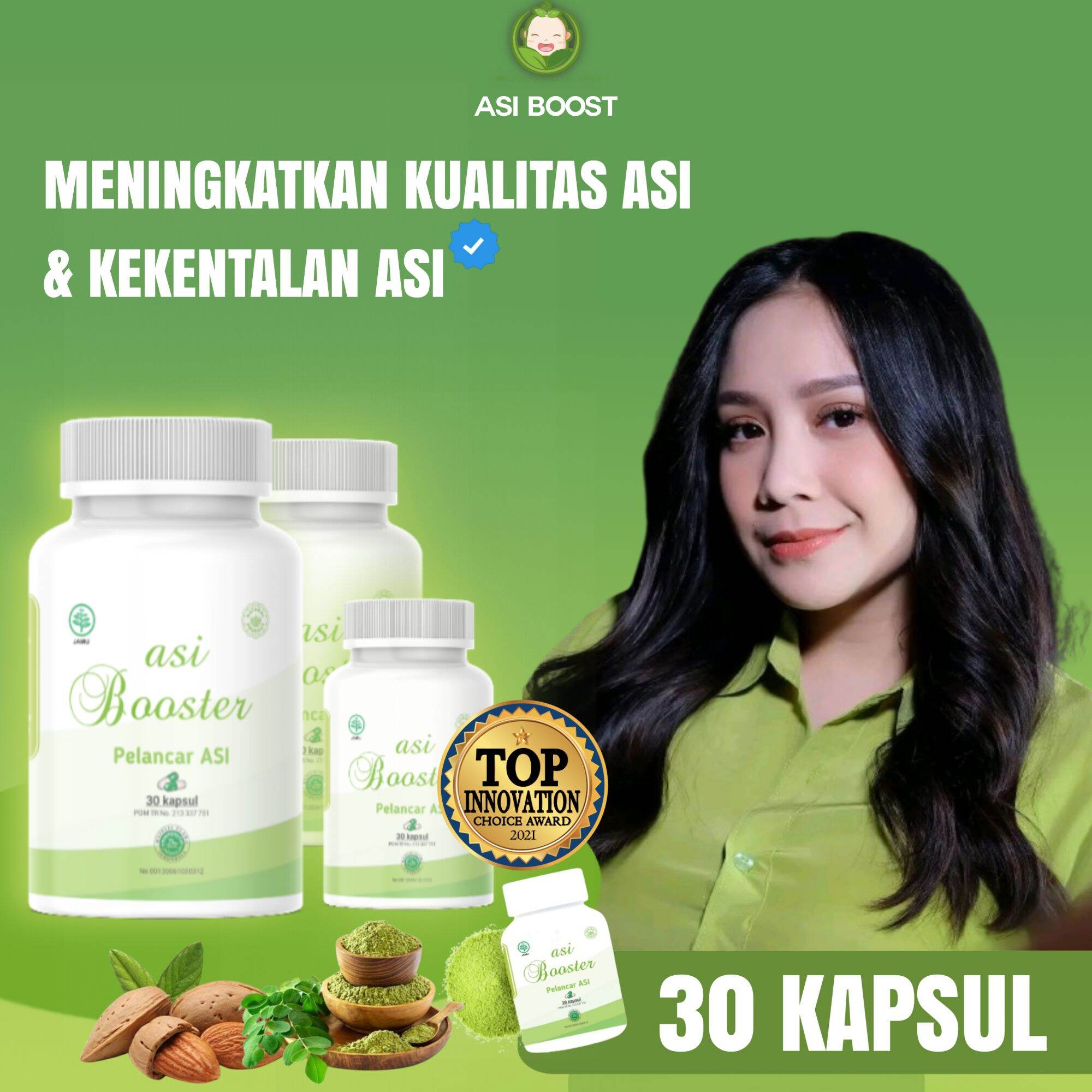 TERLARIS (BISA COD) MOM ASI BOOSTER HERBAL