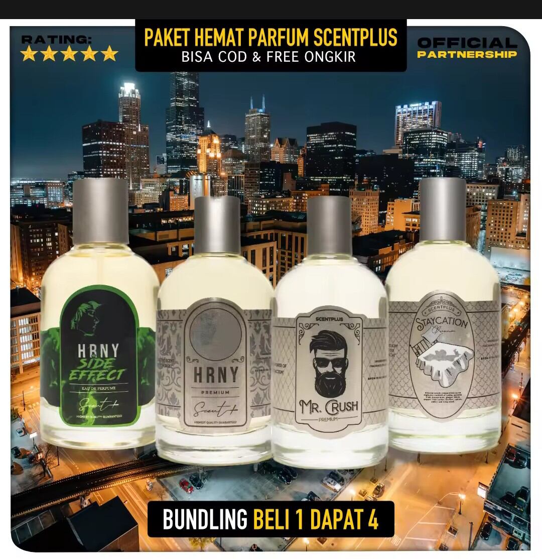 COD BELI 1 DAPAT 4 PARFUM PRIA BUY 1 GET 4 ( PAKET BUNDLING ) PARFUM ...