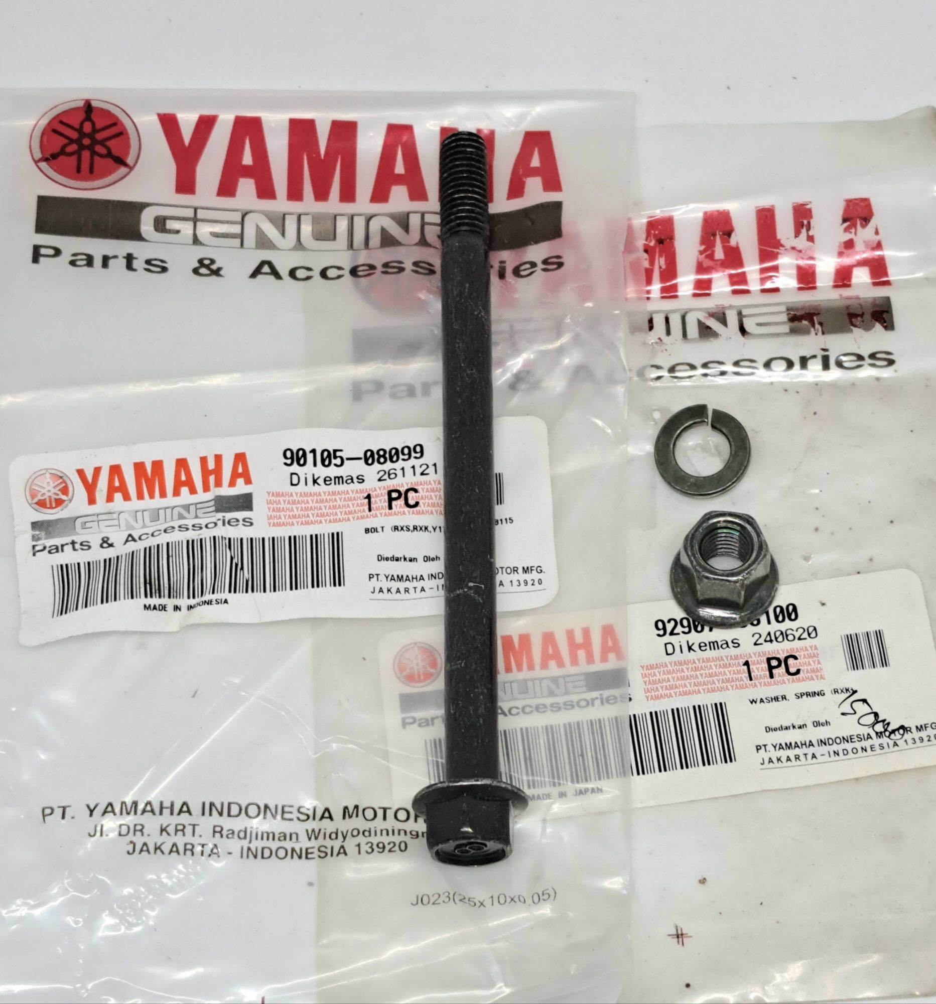 Baut Mounting Baut Rangka Dudukan Mesin Rx King Original Ygp Bagian Depan Lengkap Ring Dan Mur