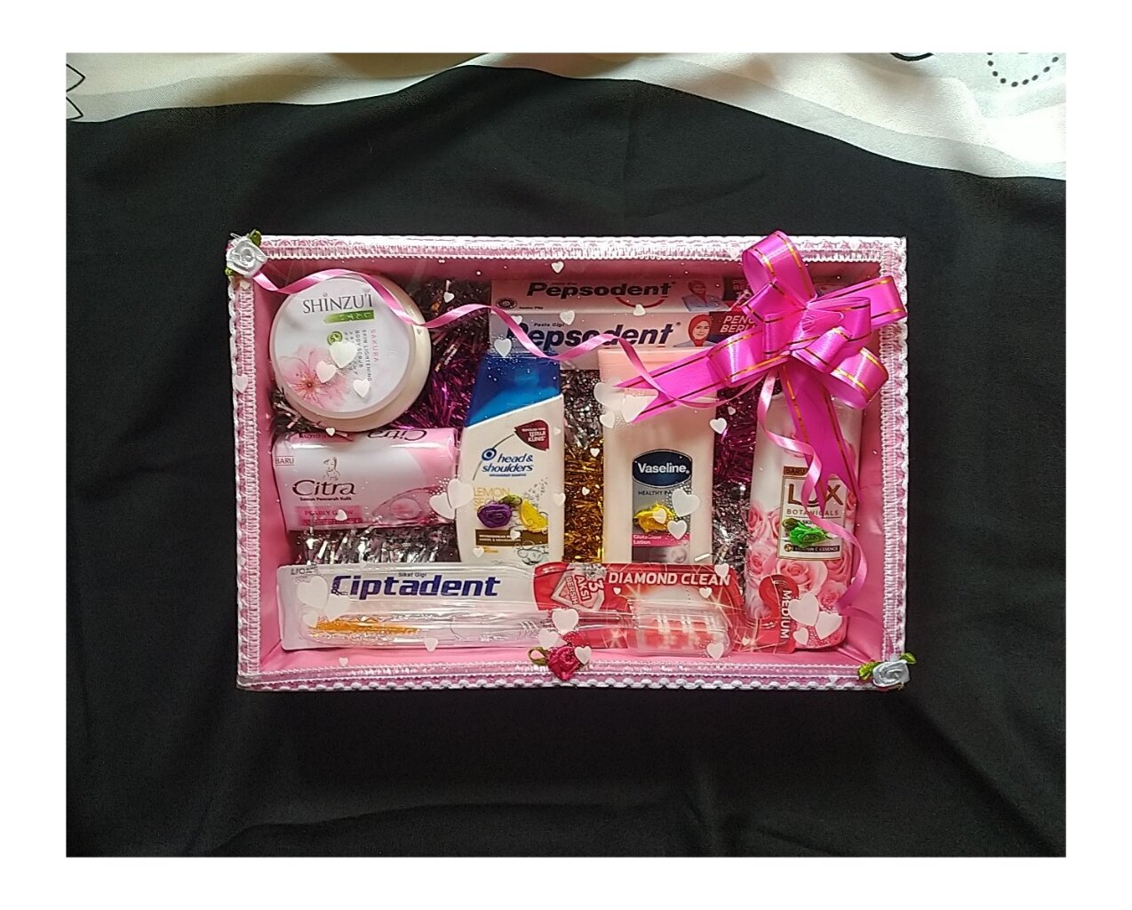 Mandi Minimalis HSVS Citra ISI+BOX Seserahan Hantaran Pernikahan