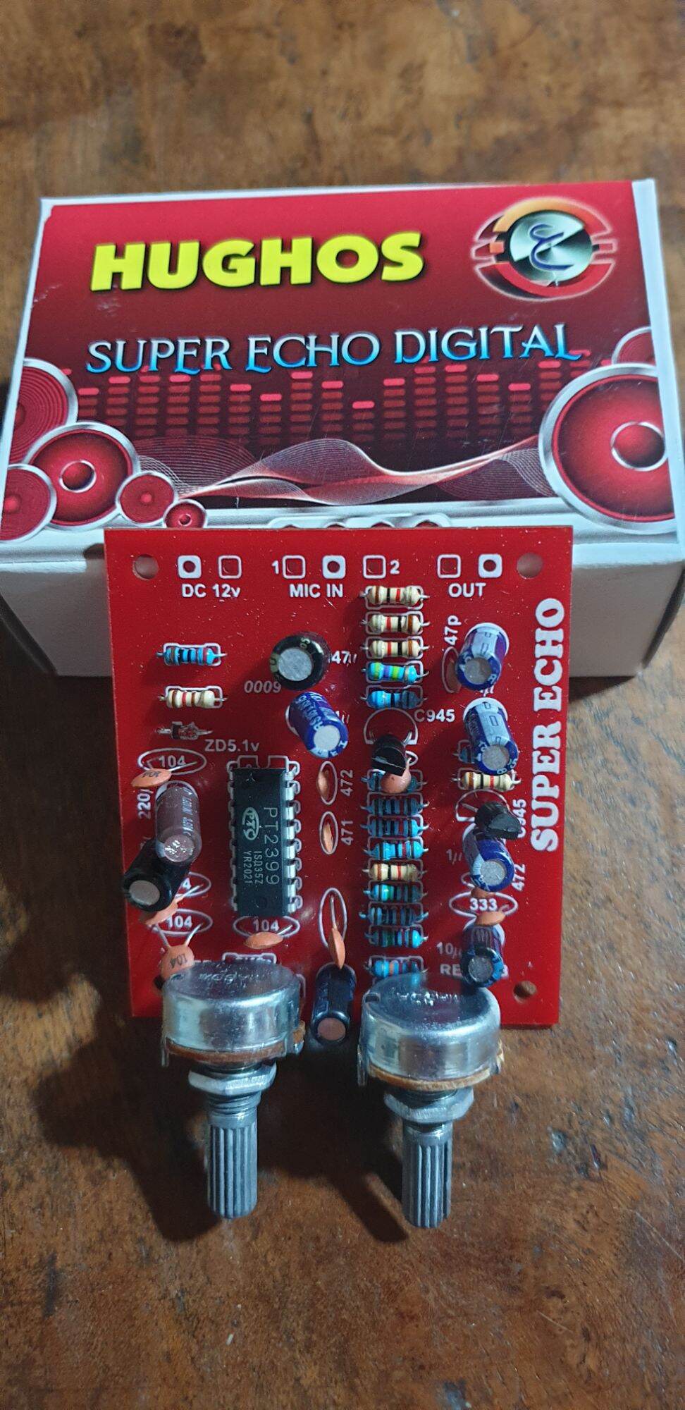 Echo Reverb Kit KIT ECHO DIGITAL NEW HUGOS REVERB | Lazada Indonesia