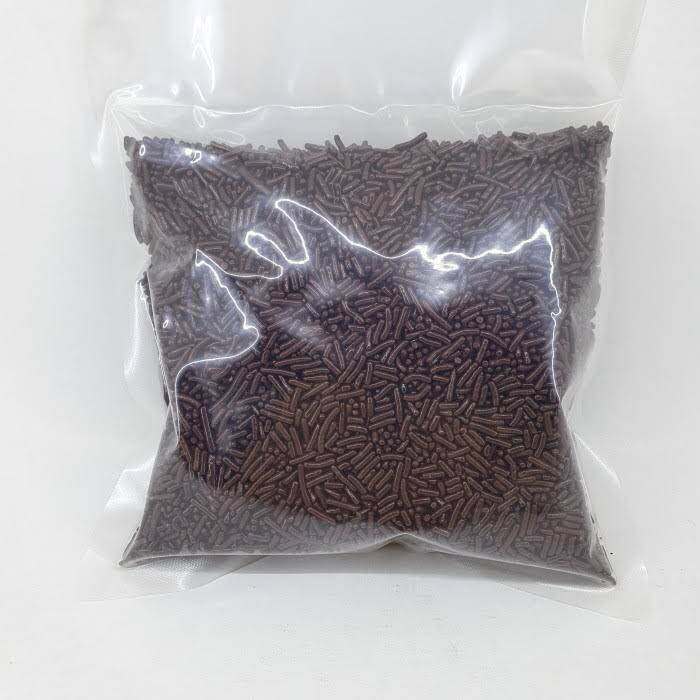 Coklat Meses Oscar 250gram mesis warna warni topping donat kue cake