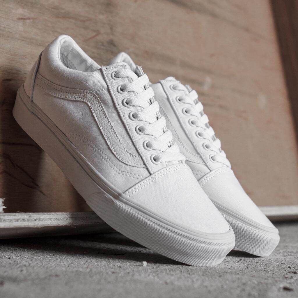 Vans Sneaker Old Skool True White Vans Vans Old Skool Classic True