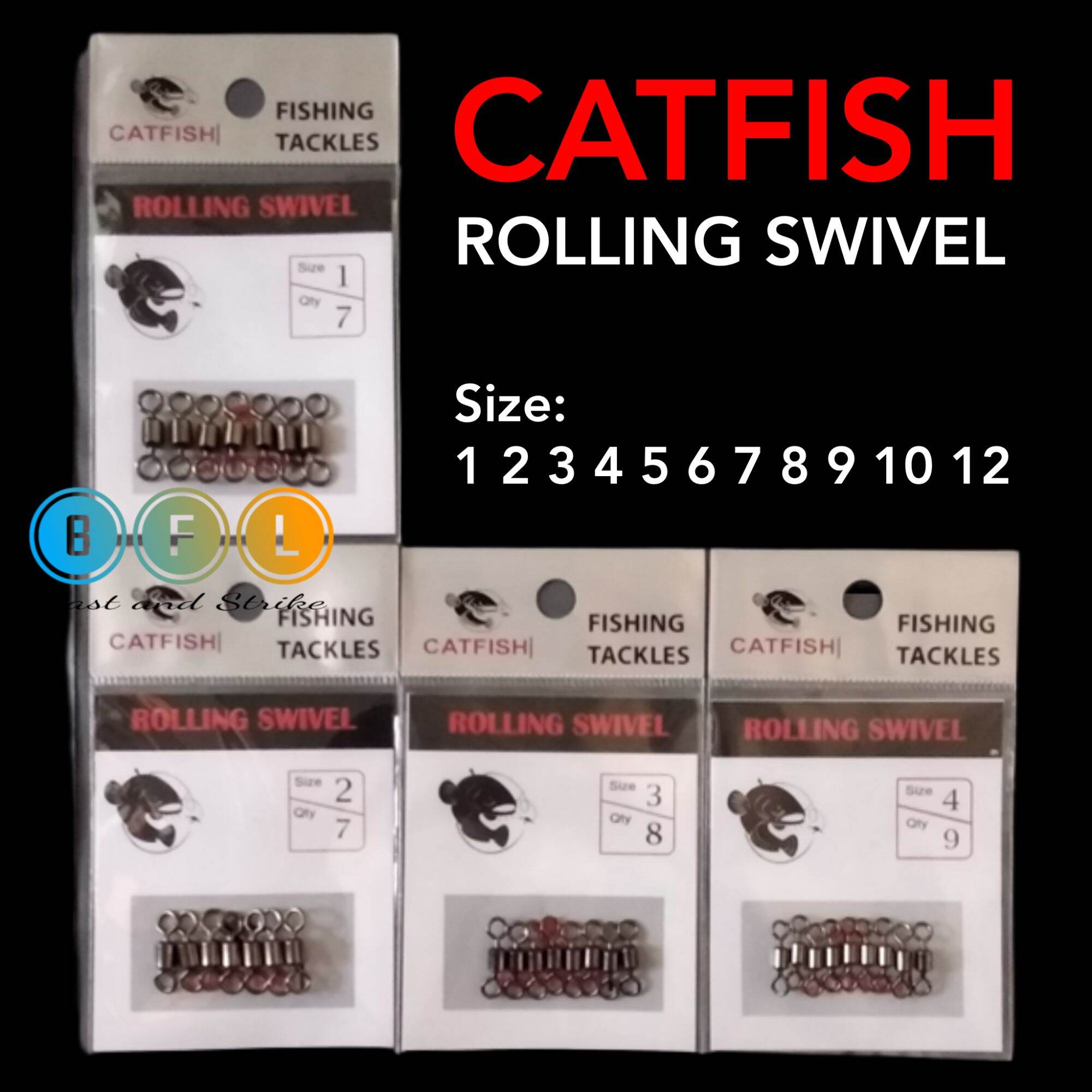 Jual ROLLING SWIVEL CATFISH/KILI-KILI