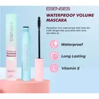 Maskara Esenses Waterproof Volume Maskara (KEMASAN BARU)~100% Original