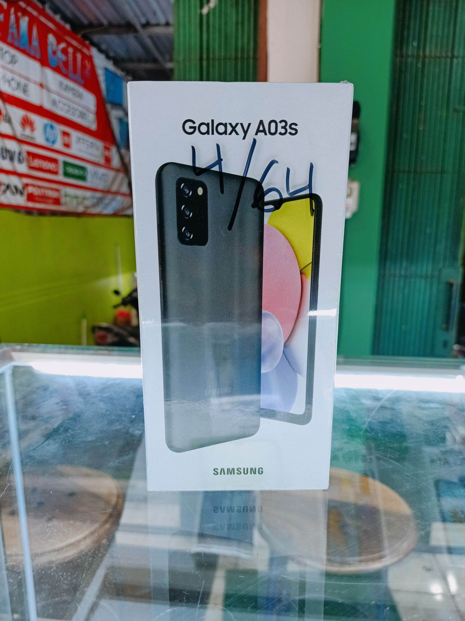 New Samsung A03S 4 64 segel garansi resmi Harga 1,899,000 rupiah*Gratis Ongkir