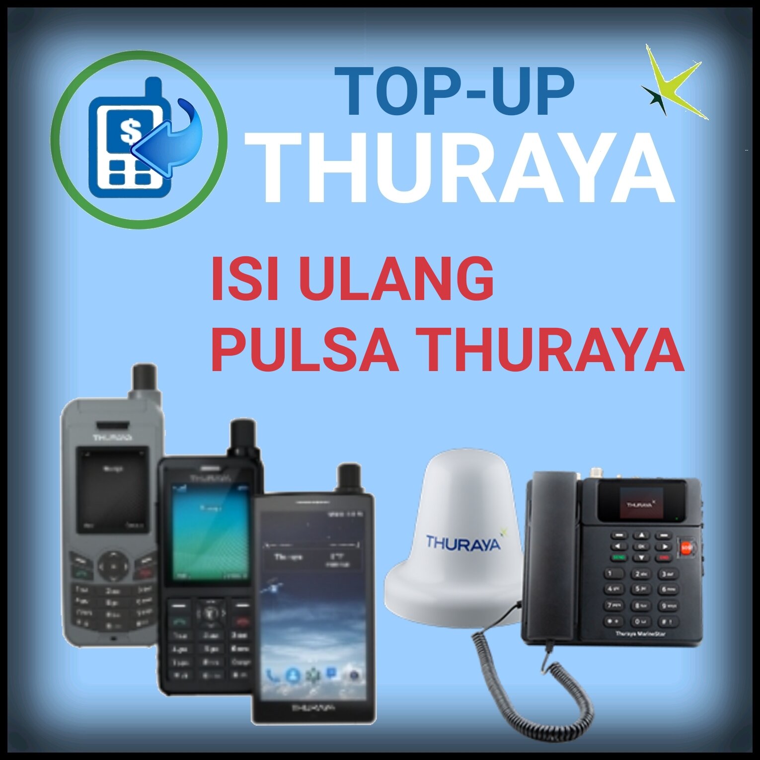 thuraya refill