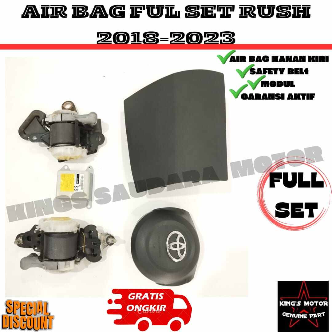 Air Full Set Rush 2018-2023 Best Seller Termurah Original Harga 2,500,000 rupiah*Gratis Ongkir