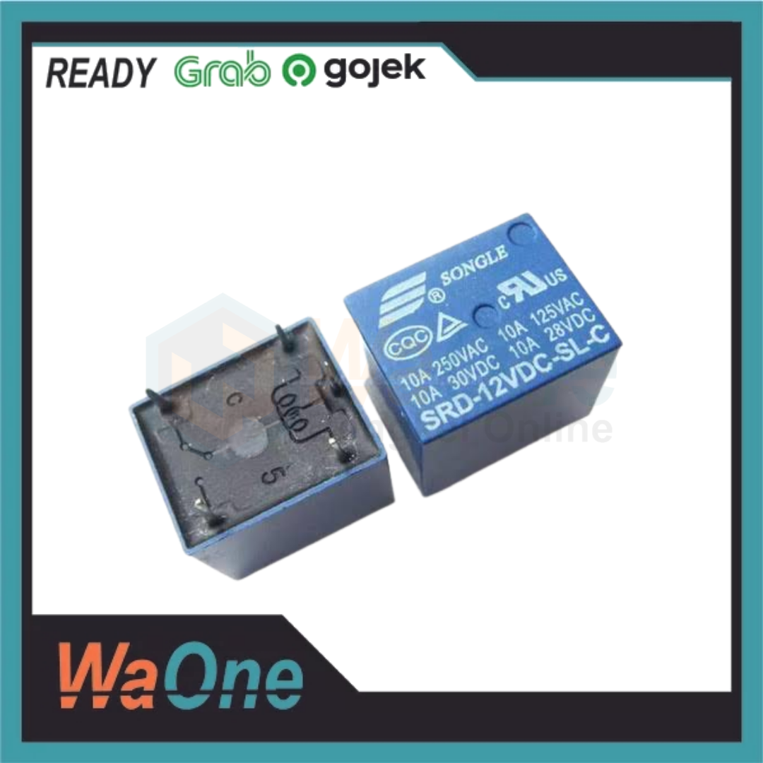 Mini Relay 5 Kaki 10 Ampere 10A Lazada Indonesia