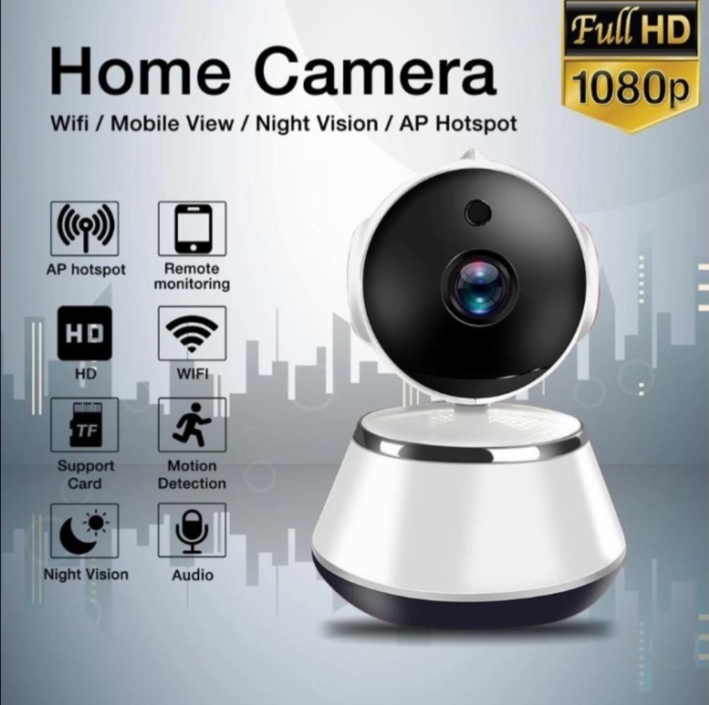 	 Ip Camera Wifi Cctv V380 Hd960P Q3Sq6Pro Wireless Ip Kamera App Control Termurah 	