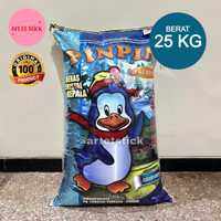 Beras Pinpin 25 Kg - Kristal Kepala Super Premium Pulen Wangi