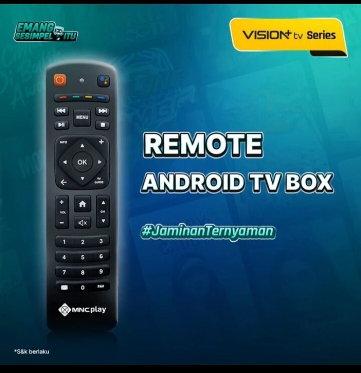 MNC PLAY BOX #VISION+ TV #ANDROID BOX TV #STB MNC VISION #PLAY BOX