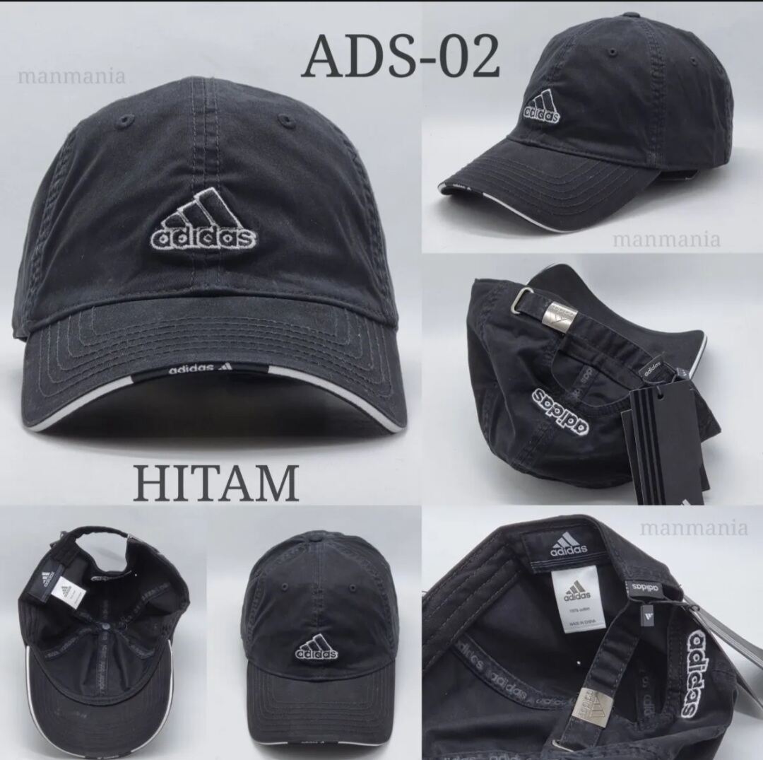 Foto topi hotsell adidas hitam