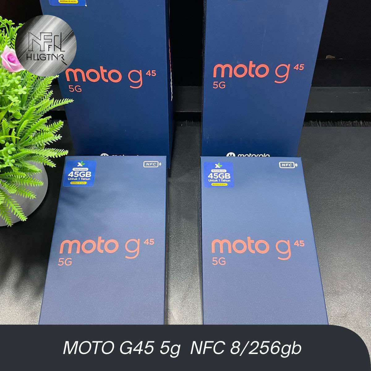 NEW MOTO G45 5g Nfc Ram 8+8gb Internal 256gb GARANSI RESMI Harga 2,599,000 rupiah*Gratis Ongkir