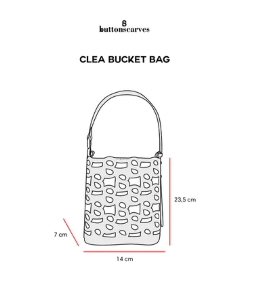 Clea Bucket Bag - Gold – Buttonscarves