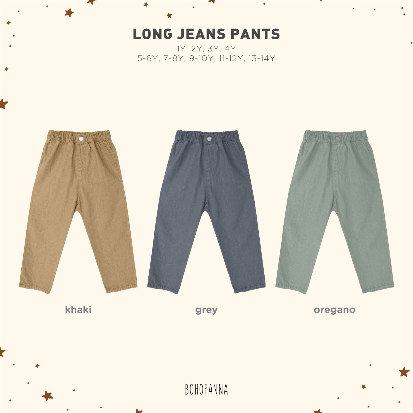 Bohopanna Long Jeans Celana Panjang Jeans Anak Lazada