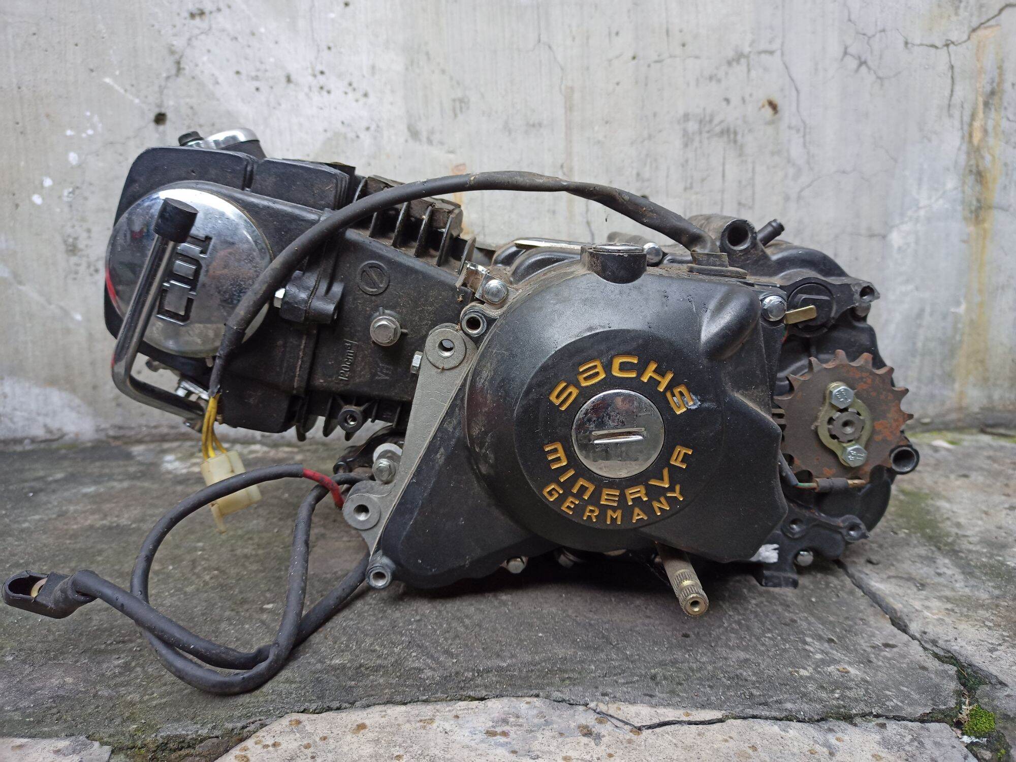 mesin motor bebek minerva sach germany 120cc Lazada Indonesia