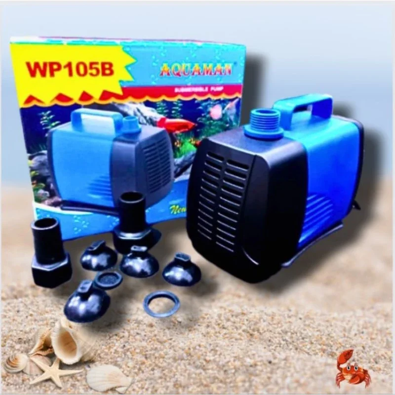 Pompa kolam hidroponik AQUAMAN WP 105B