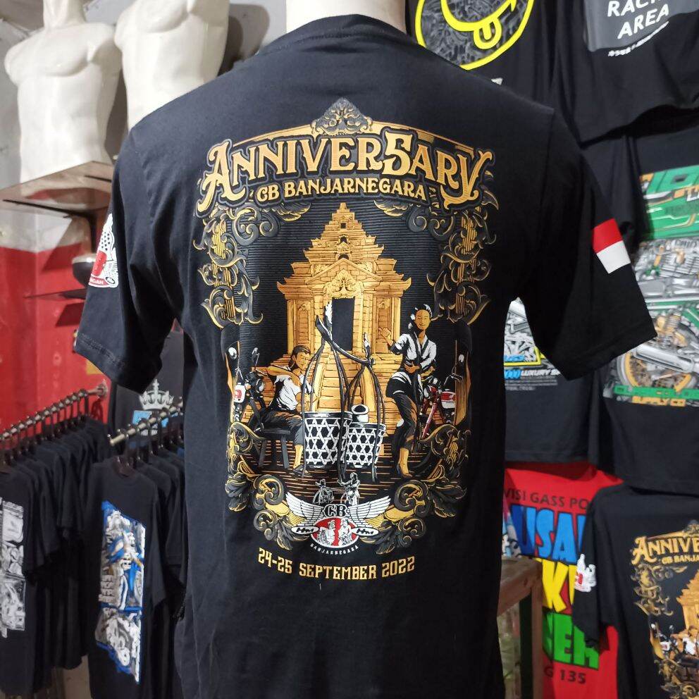 Kaos Acara CB Banjarnegara Anniversary 5th | Lazada Indonesia