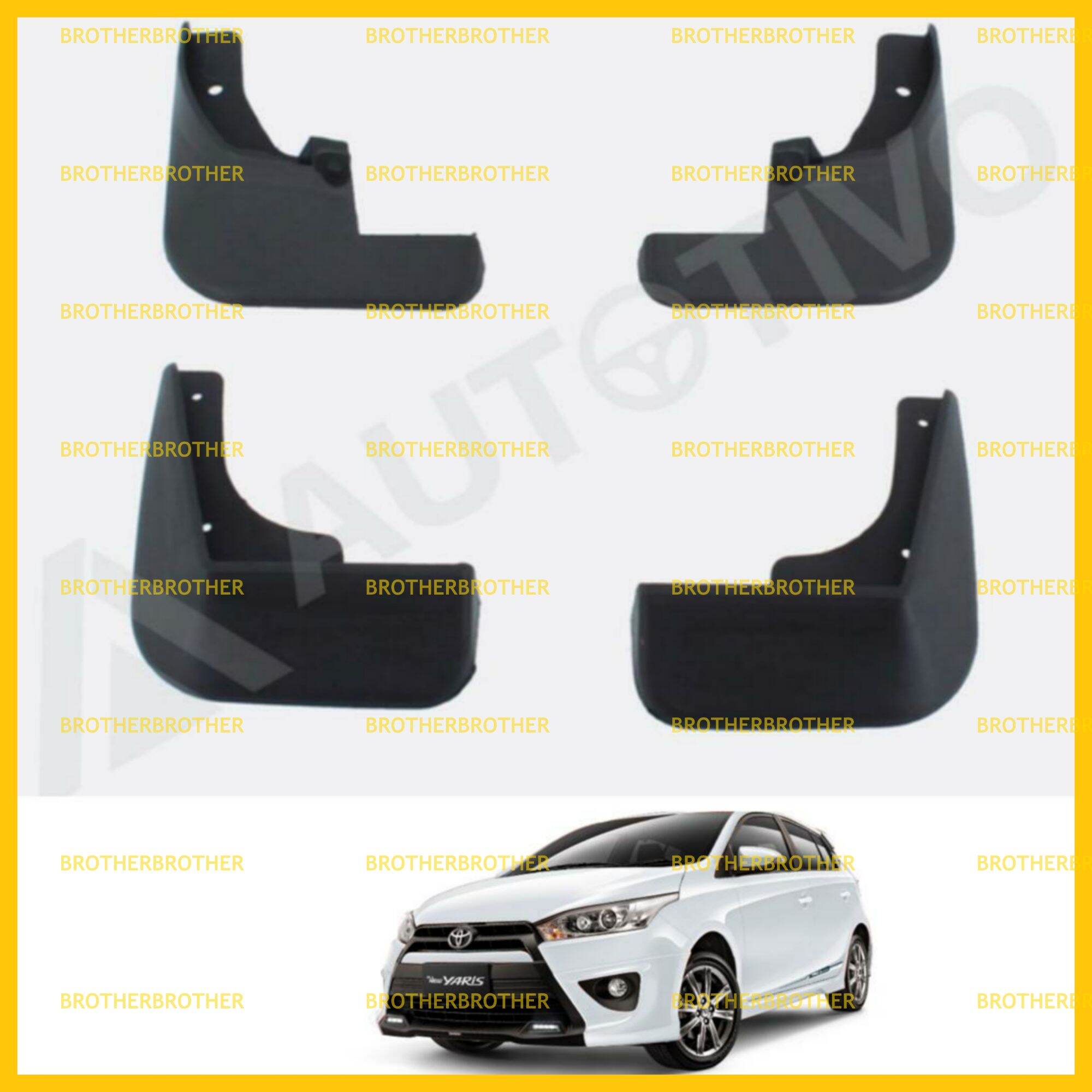 Mud Guard Grand All New Yaris 2014 2017 Karpet Lumpur Lazada Indonesia