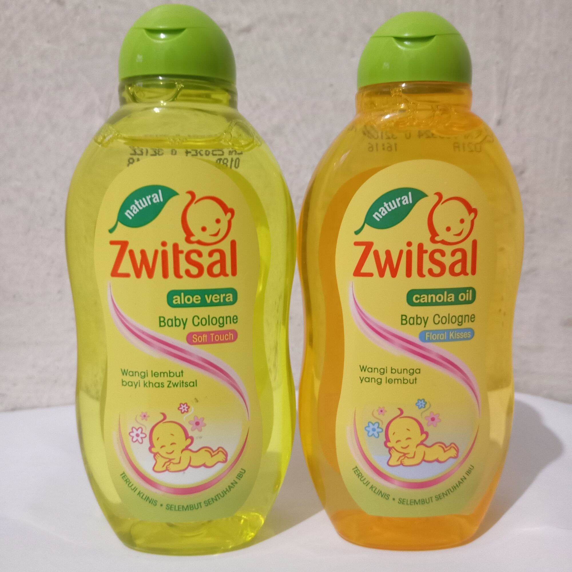 Pewangi/Parfum Bayi Zwitsal Baby Colongne Aloe Vera Canola Oil