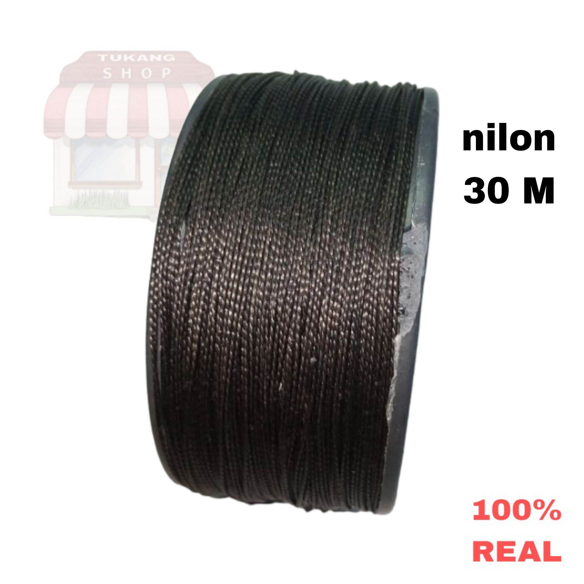 benang nilon benang sol hitam
