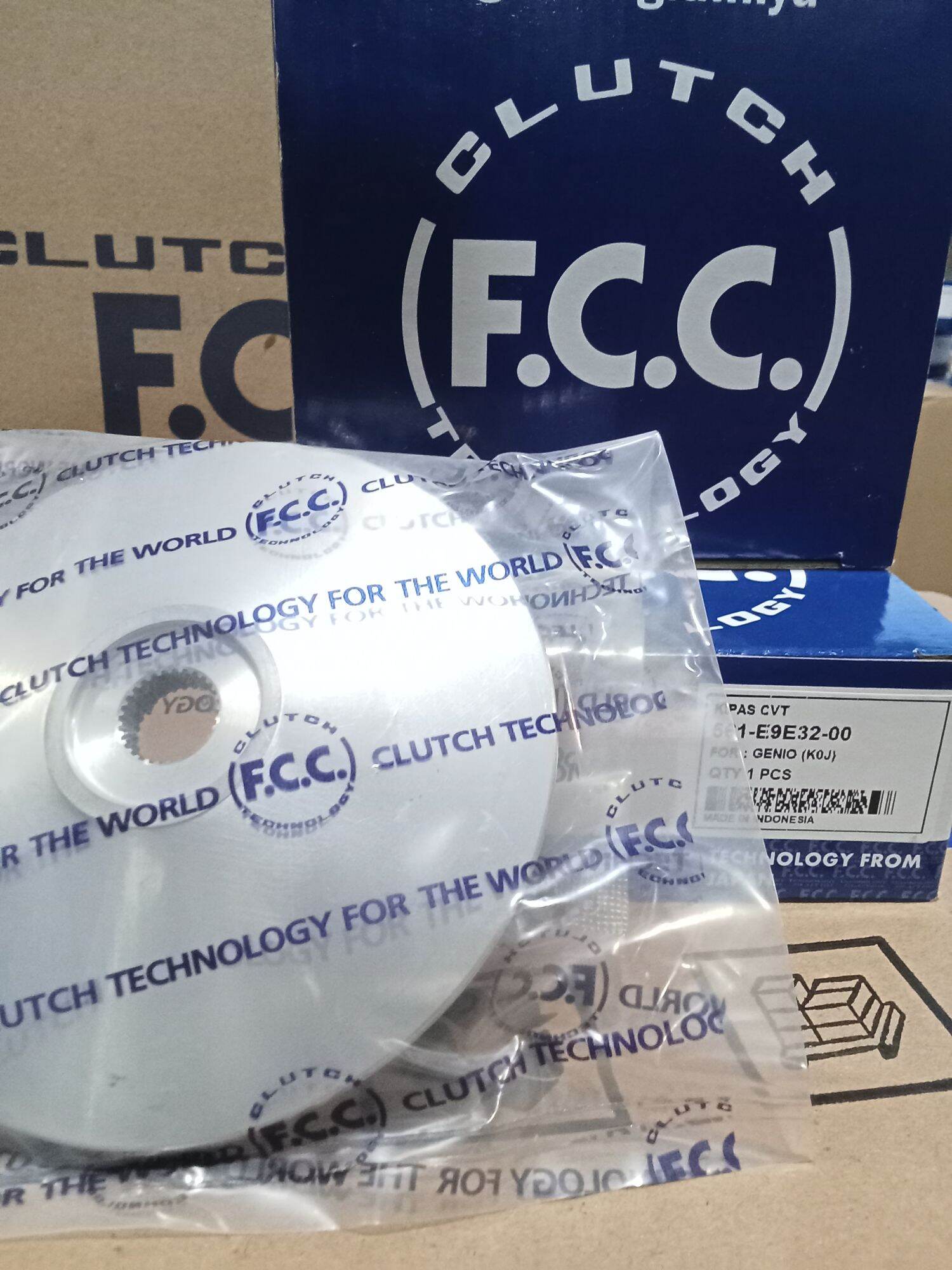 Fcc Box Cvt Fan Genio Koj / Beat New / Beat Deluxe / Scoppy New / Beat Fi 2020-2025 Genuine Original Fcc Harga 38,789 rupiah*Gratis Ongkir