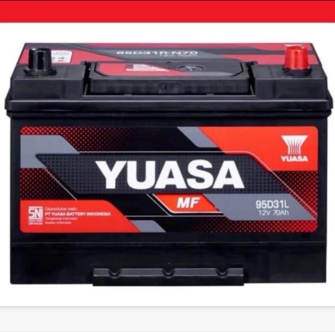 AKI BATERAI KERING YUASA MF 95D31L PAJERO SPORT KIJANG