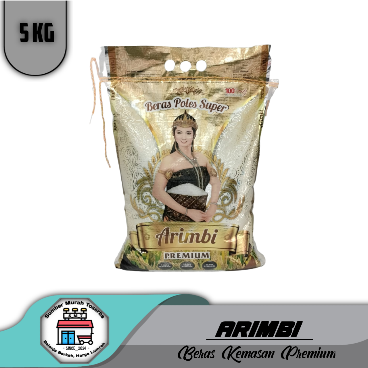 Beras Premium Arimbi Kemasan 5kg | Lazada Indonesia